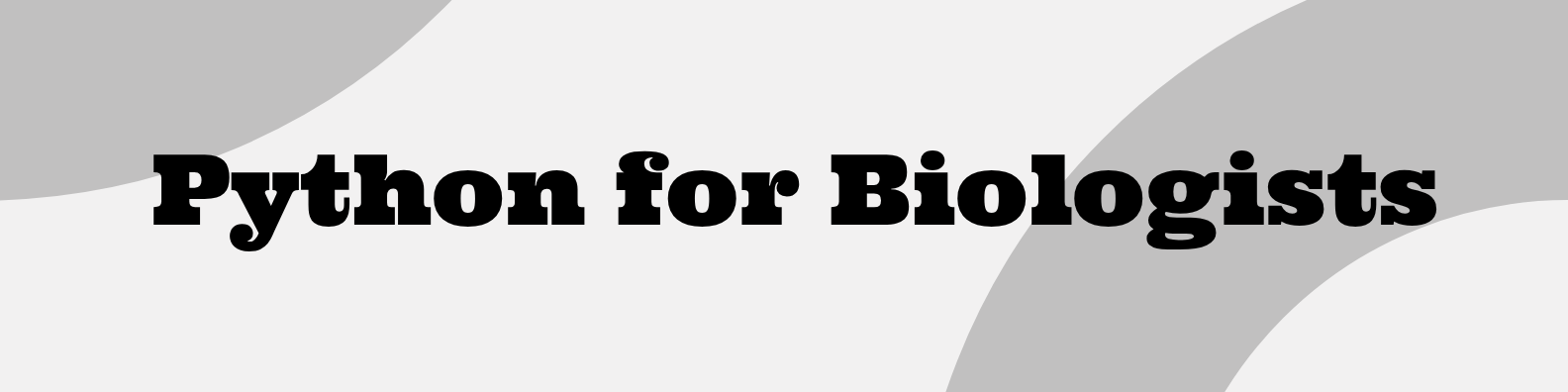 Python for Biologists